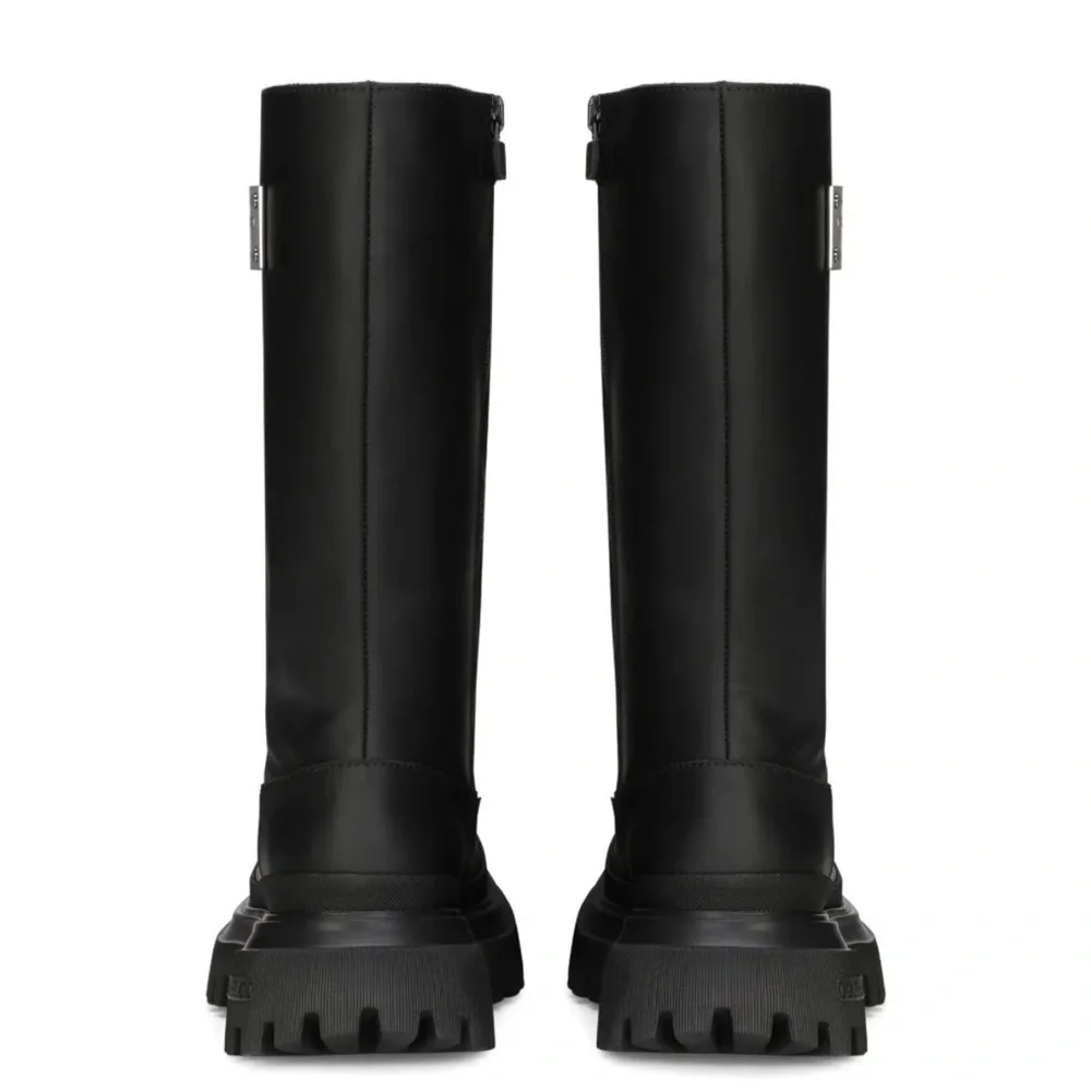 Dolce & Gabbana Black Tall Boots